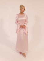 'Arabella' Bow Dress in Pink